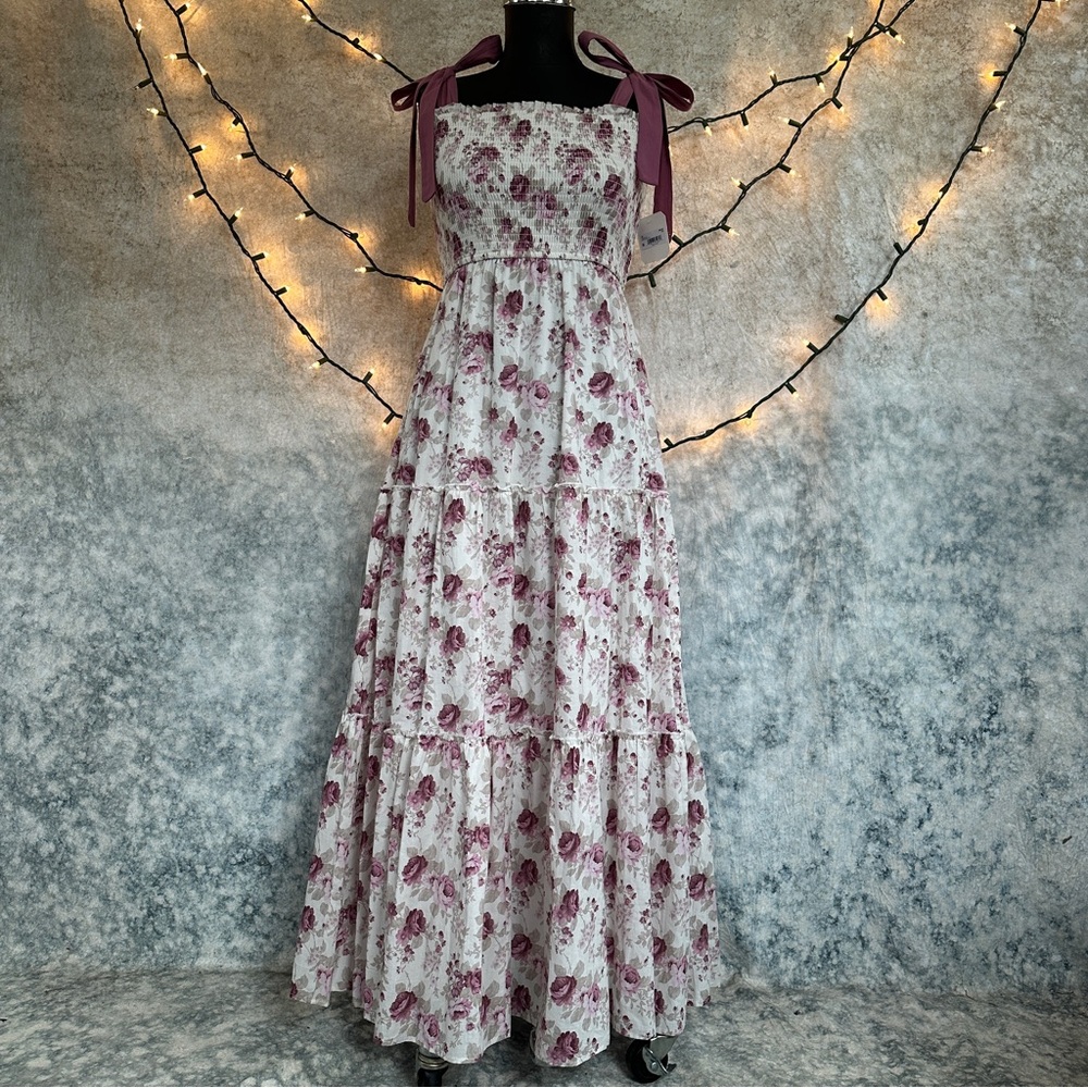NWT Altar'd State Pink Floral Dress